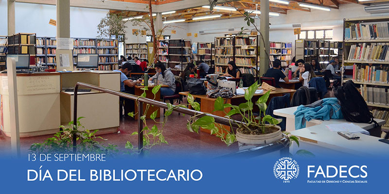 DÍA DEL BIBLIOTECARIO - 13 DE SEPTIEMBRE 